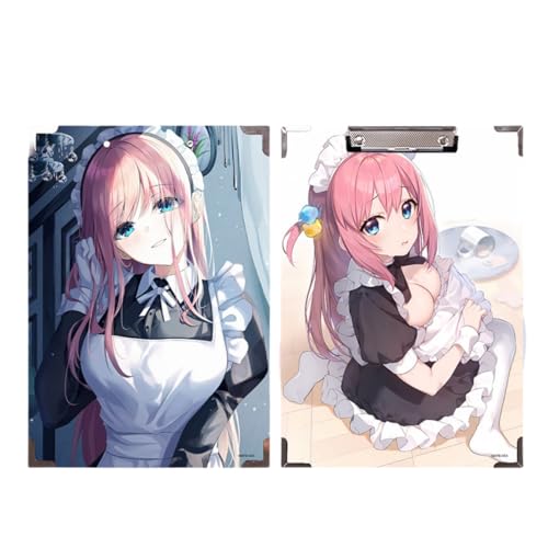 Sonsoke Gotoh Hitori Anime Holz-Schulordner - 31 x 22 cm Massivholz-Heftmappe mit Metallclip für A4 Unterlagen - Prüfungs- & Hausaufgaben (Gotoh Hitori 8) von Sonsoke