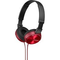 SONY MDR-ZX310R Kopfhörer rot von Sony
