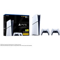SONY PlayStation 5 Slim Bundle Digital-Edition Spielkonsole weiß von Sony