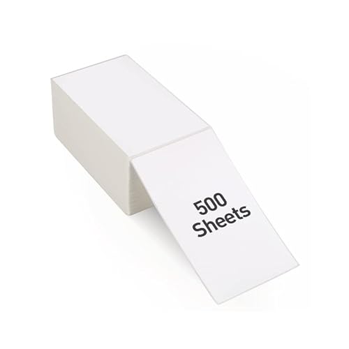 2 Rollen, 900 Etiketten, 10,2 x 15,2 cm, blanko, kompatibel mit Etikettendrucker (nicht für Dymo 4XL), 450 Etiketten/Rolle von Soonmark