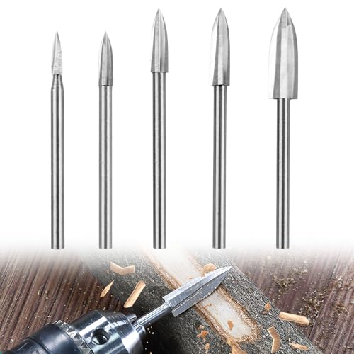 5 Stück HSS Gravierwerkzeug, Holzschnitzwerkzeug-Set, Fräser-Set für Rotationswerkzeuge mit 3mm Schaft, Schnitzwerkzeug Bits,Vielseitig Einsetzbar für Holzschnitzerei, Modellbau und Heimwerken 5 Stück HSS Gravierwerkzeug, Holzschnitzwerkzeug-Set, Fräser-Set für Rotationswerkzeuge mit 3mm Schaft, Schnitzwerkzeug Bits,Vielseitig Einsetzbar für Holzschnitzerei, Modellbau und Heimwerken von SopwMap