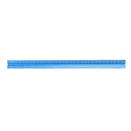 Sorandy 30 Cm Dreieckskala Herrscher, Bequemes Design, Genaue Skalierung, Multifunktionale Metrische Aluminium -Zeichnungsskala -Lineal für Architekten, Entwurfsmänner Sorandy 30 Cm Dreieckskala Herrscher, Bequemes Design, Genaue Skalierung, Multifunktionale Metrische Aluminium -Zeichnungsskala -Lineal für Architekten, Entwurfsmänner von Sorandy