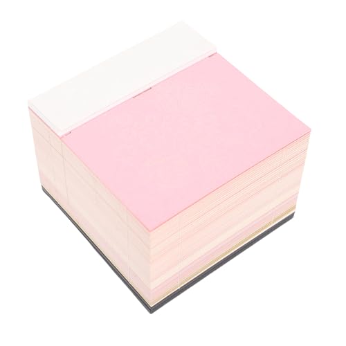 Sorandy 3D -Memo -Pad mit Kalender, Papierschnitzart Notizblock, Papierschnitzerei -Pad mit 2026 Kalender für Desktop -Ornament Schlafzimmer Schreibtisch Büro (PINK) von Sorandy