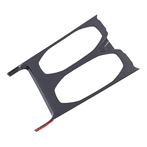 Sorandy Central Control Water Cup Halter Panel Kohlefaser Central Control Teetasse Aufkleberpaste Installation, Ersatz für Urus 2018-2021 von Sorandy