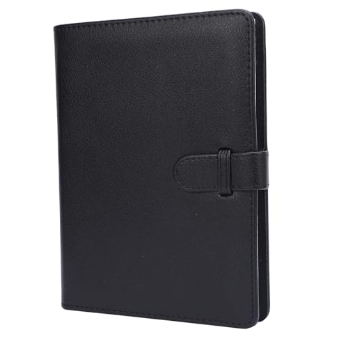 Sorandy Fotoalbum, Wallet Pu Leder Fotoalbum für Breite 400 300 210 Buch 80 Taschen Scrapbook Memory Book mit Buckle Design für 5 Zoll Bilder (BLACK) von Sorandy