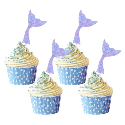 20 Stück Meerjungfrau Cupcake Topper, Cake Topper Kindergeburtstag Deko, Ozean Party Deko, Kindergeburtstag Meerjungfrau Thema, Unter Dem Meer Party Supplies 20 Stück Meerjungfrau Cupcake Topper, Cake Topper Kindergeburtstag Deko, Ozean Party Deko, Kindergeburtstag Meerjungfrau Thema, Unter Dem Meer Party Supplies von Sorcristy