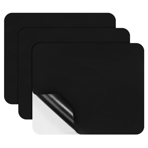 Bügelflicken Schwarz 28 X 23 cm Selbstklebender Stoff 3 Stück Flicken Selbstklebend Stoffflicken Wasserdicht Daunenjacke Reparatur Patches Stoffreparaturband für Zelt Jacken Oberbekleidung Kleidung von Sorcristy