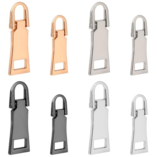 8 Stück Reissverschluss Reparatur Set Reisverschluss-Zipper Ersatz Reißverschluss Anhänger Reißverschlussanhänger 2 Größen Metall Zipper Ersatzteile für Kleider Geldbörse Jeans Koffer Gepäck 8 Stück Reissverschluss Reparatur Set Reisverschluss-Zipper Ersatz Reißverschluss Anhänger Reißverschlussanhänger 2 Größen Metall Zipper Ersatzteile für Kleider Geldbörse Jeans Koffer Gepäck von Sorcristy