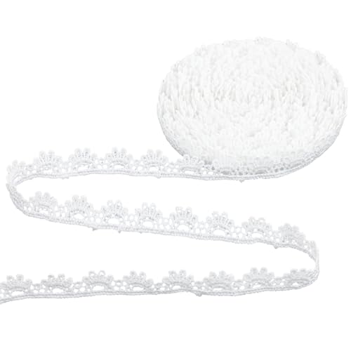 Häkelspitze Baumwollborte, 15 Yards Weißes Vintage Spitzenband, Diy Nähen, Hochzeit Dekoration, Geschenkverpackung, Scrapbooking Zubehör Häkelspitze Baumwollborte, 15 Yards Weißes Vintage Spitzenband, Diy Nähen, Hochzeit Dekoration, Geschenkverpackung, Scrapbooking Zubehör von Sorcristy