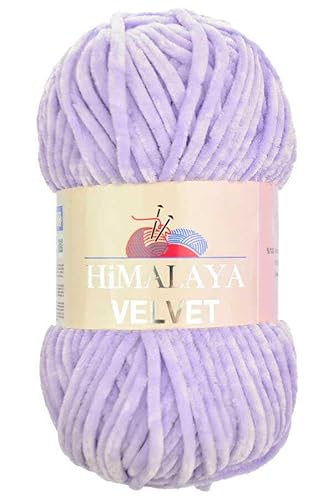 Himalaya Velvet Chenille Garn 1 Knäuel 100g, 120m Luxuriöse Chenille Weiche Samtwolle für Zubehör Kleidung Decken Amigurumi 90005 Himalaya Velvet Chenille Garn 1 Knäuel 100g, 120m Luxuriöse Chenille Weiche Samtwolle für Zubehör Kleidung Decken Amigurumi 90005 von Sorenta