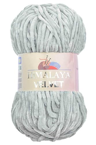 Himalaya Velvet Chenille Garn 1 Knäuel 100g, 120m Luxuriöse Chenille Weiche Samtwolle für Zubehör Kleidung Decken Amigurumi 90025 Himalaya Velvet Chenille Garn 1 Knäuel 100g, 120m Luxuriöse Chenille Weiche Samtwolle für Zubehör Kleidung Decken Amigurumi 90025 von Sorenta