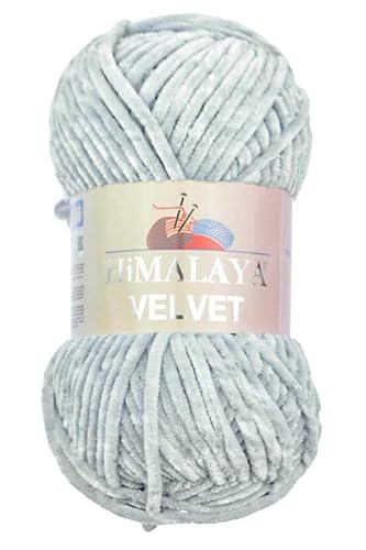 Himalaya Velvet Chenille Garn 1 Knäuel 100g, 120m Luxuriöse Chenille Weiche Samtwolle für Zubehör Kleidung Decken Amigurumi 90051 Himalaya Velvet Chenille Garn 1 Knäuel 100g, 120m Luxuriöse Chenille Weiche Samtwolle für Zubehör Kleidung Decken Amigurumi 90051 von Sorenta