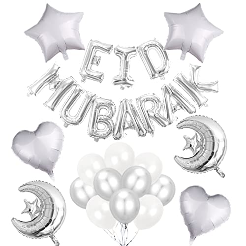 28 Teile/satz Eid Ballon Dekorative Ornamente Haushalt Dekoration Für Festival Neue Jahr Hochzeit Party Dekoration Eid Ballon von Sorrowso