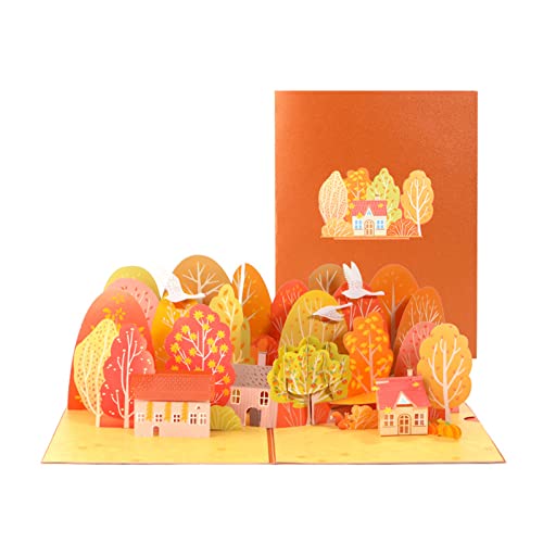 Sorrowso 3D Dankeschön Grußkarte Festival Urlaubspapierkarten Für Geburtstag Hochzeit Neujahr Segenskarte Baum Grußkarten von Sorrowso