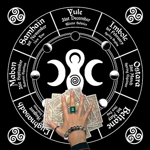 Sorrowso Die des Gitter Tarot Karten Tischdecke Weissagung Altäre Brettspiel Glück Astrologie Orakel Karten Tuch Tarot Tischdecke Tarot Karte Tischdecke Tarot Tuch Zum Lesen Für Damen von Sorrowso