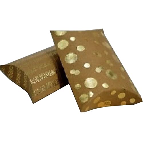 Packung mit 4 Geschenkboxen aus Kraft, Gold, 11 x 10 cm Packung mit 4 Geschenkboxen aus Kraft, Gold, 11 x 10 cm von Sort Import