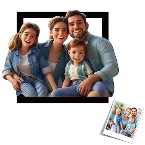 Personalisierte 3D Cartoon Stil Foto Holz Fotorahmen Zeichen Benutzerdefinierte Familie Foto 3D Cartoon Portrait Geschenk Karikatur Bilderrahmen Personalisiert, Hochzeitstag Weihnachtspaar Geschenk Personalisierte 3D Cartoon Stil Foto Holz Fotorahmen Zeichen Benutzerdefinierte Familie Foto 3D Cartoon Portrait Geschenk Karikatur Bilderrahmen Personalisiert, Hochzeitstag Weihnachtspaar Geschenk von SosnSusn