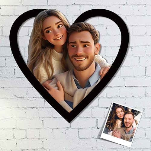Personalisierte 3D Cartoon Stil Foto Holz Fotorahmen Zeichen Benutzerdefinierte Familie Foto 3D Cartoon Portrait Geschenk Karikatur Bilderrahmen Personalisiert, Hochzeitstag Weihnachtspaar Geschenk Personalisierte 3D Cartoon Stil Foto Holz Fotorahmen Zeichen Benutzerdefinierte Familie Foto 3D Cartoon Portrait Geschenk Karikatur Bilderrahmen Personalisiert, Hochzeitstag Weihnachtspaar Geschenk von SosnSusn