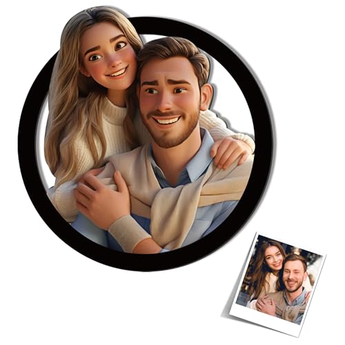 Personalisierte 3D Cartoon Stil Foto Holz Fotorahmen Zeichen Benutzerdefinierte Familie Foto 3D Cartoon Portrait Geschenk Karikatur Bilderrahmen Personalisiert, Hochzeitstag Weihnachtspaar Geschenk Personalisierte 3D Cartoon Stil Foto Holz Fotorahmen Zeichen Benutzerdefinierte Familie Foto 3D Cartoon Portrait Geschenk Karikatur Bilderrahmen Personalisiert, Hochzeitstag Weihnachtspaar Geschenk von SosnSusn