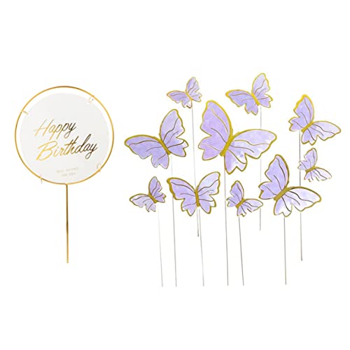 1 Satz Cocktail Picks Dekorative Obststecker für Geburtstagstorten Schmetterlings Designs Runder Eisenstecker Kreative Tortendeko für Partys 1 Satz Cocktail Picks Dekorative Obststecker für Geburtstagstorten Schmetterlings Designs Runder Eisenstecker Kreative Tortendeko für Partys von Sosoport