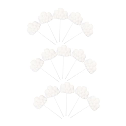 15 Stück Wolkenkucheneinsatz Kuchen -Topper Wolke Kuchendeckel Partydekorationen Wolken-Cupcake-Topper erste Wolkendecke Geburtstagstorte Cupcake Topper Dessert-Topper Papier Weiß 15 Stück Wolkenkucheneinsatz Kuchen -Topper Wolke Kuchendeckel Partydekorationen Wolken-Cupcake-Topper erste Wolkendecke Geburtstagstorte Cupcake Topper Dessert-Topper Papier Weiß von Sosoport