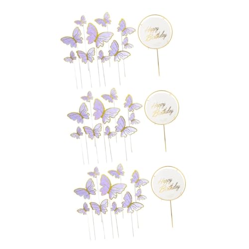 3 Sätze Kreative Schmetterlings Tortenstecker aus Teiliges Dekorative Cake Picks für Geburtstagsfeiern und Desserts Hochwertige Tortenaufsätze für Unvergessliche 3 Sätze Kreative Schmetterlings Tortenstecker aus Teiliges Dekorative Cake Picks für Geburtstagsfeiern und Desserts Hochwertige Tortenaufsätze für Unvergessliche von Sosoport