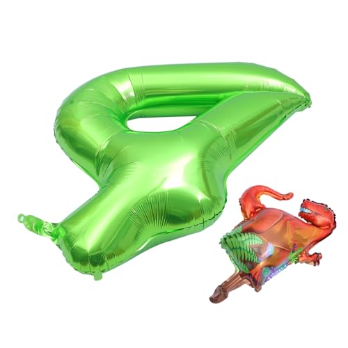 Dinosaurier Zahlenballons Aluminium Folienballon für Geburtstagsfeiern Dekorative Luftballons für Kinderpartys Wiederverwendbar und Langlebig Dinosaurier Zahlenballons Aluminium Folienballon für Geburtstagsfeiern Dekorative Luftballons für Kinderpartys Wiederverwendbar und Langlebig von Sosoport