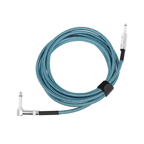 Guitar Connection Cable Geflochtene Audioverbindung für Gitarre und Bass Geräuschreduzierung Langlebig und Vielseitig Einsetzbar für Auftritte Guitar Connection Cable Geflochtene Audioverbindung für Gitarre und Bass Geräuschreduzierung Langlebig und Vielseitig Einsetzbar für Auftritte von Sosoport