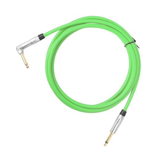 Guitar Effect Cable mit Geräuschreduzierung Lange Verbindung für Bassgitarren Optimierte Klangübertragung Flexibles Zubehör für Musiker Grüne Ausführung Guitar Effect Cable mit Geräuschreduzierung Lange Verbindung für Bassgitarren Optimierte Klangübertragung Flexibles Zubehör für Musiker Grüne Ausführung von Sosoport