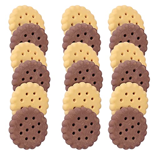 Sosoport 1 Satz Cartoon -keksgummi Creme Klein Pädagogische Party Tierische Radiergummis Süßer Mini-radierer Mini -radiergummi Kid Schulgummis Süß 18 Stück von Sosoport