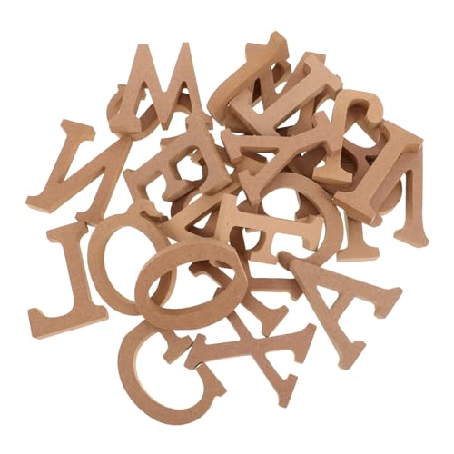 Sosoport 1 Satz Holzbuchstaben Set Unlackierte Holzbuchstaben für Hochzeiten und Shower Dekorationen Kreative Tischdeko für Fotos und Heimdeko DIY für Persönliche Sosoport 1 Satz Holzbuchstaben Set Unlackierte Holzbuchstaben für Hochzeiten und Shower Dekorationen Kreative Tischdeko für Fotos und Heimdeko DIY für Persönliche von Sosoport