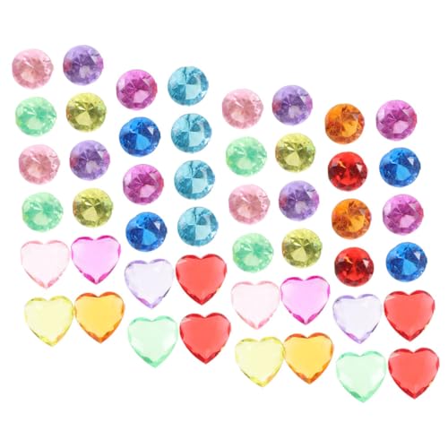 Sosoport 1 Satz Kunststoff für Dekoration Transparente Gemstones für Hochzeiten Partys und Bastelprojekte Tischdeko für Schatzsuchen Sosoport 1 Satz Kunststoff für Dekoration Transparente Gemstones für Hochzeiten Partys und Bastelprojekte Tischdeko für Schatzsuchen von Sosoport