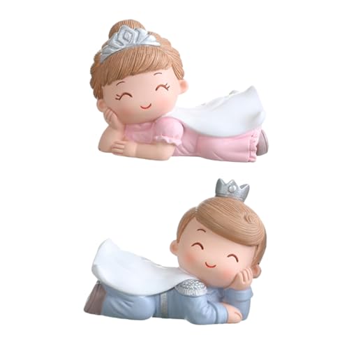 Sosoport 1 Satz Prinzen- Und Prinzessinnenschmuck Ornamente Verzierungen Für Hochzeitstorten Kuchen Backen Ornament Minifiguren Kuchen Schmückt Mini-kuchenornament Harz 2 Stück Sosoport 1 Satz Prinzen- Und Prinzessinnenschmuck Ornamente Verzierungen Für Hochzeitstorten Kuchen Backen Ornament Minifiguren Kuchen Schmückt Mini-kuchenornament Harz 2 Stück von Sosoport