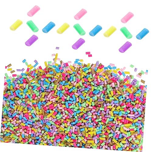 Sosoport 1 Satz Weiches keramikfarbenes Accessoires Ton Poly Bausatz DIY-Verzierungen DIY-Versorgung Verzierungen aus Schmuckzubehör gefälschte Streusel aus Sosoport 1 Satz Weiches keramikfarbenes Accessoires Ton Poly Bausatz DIY-Verzierungen DIY-Versorgung Verzierungen aus Schmuckzubehör gefälschte Streusel aus von Sosoport