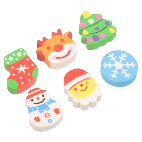 Sosoport 1 Satz Weihnachts Radiergummis Schreibwaren Gemischte Für Weihnachten Und Kindertag Schulpreise Und Bastelbedarf 10 Stück Sosoport 1 Satz Weihnachts Radiergummis Schreibwaren Gemischte Für Weihnachten Und Kindertag Schulpreise Und Bastelbedarf 10 Stück von Sosoport