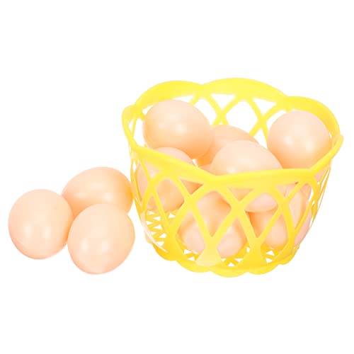 Sosoport 1 Satz nachgeahmte Eier künstlich gefälscht hühner kunststoffeier Nachbildung von Eiern easter baskets easter egg Ostereier basteln Plastikeier Sosoport 1 Satz nachgeahmte Eier künstlich gefälscht hühner kunststoffeier Nachbildung von Eiern easter baskets easter egg Ostereier basteln Plastikeier von Sosoport