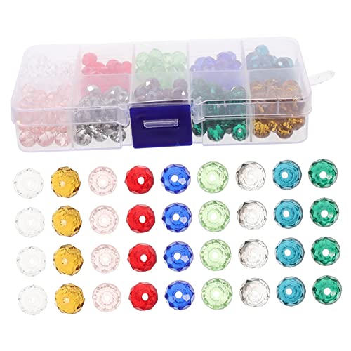 Sosoport 1 Schachtel Bunte Glasperlen für Schmuckherstellung DIY Bastelperlen Geeignet für Armbänder und Kreative Dekorationen Leicht und Elegant Sosoport 1 Schachtel Bunte Glasperlen für Schmuckherstellung DIY Bastelperlen Geeignet für Armbänder und Kreative Dekorationen Leicht und Elegant von Sosoport