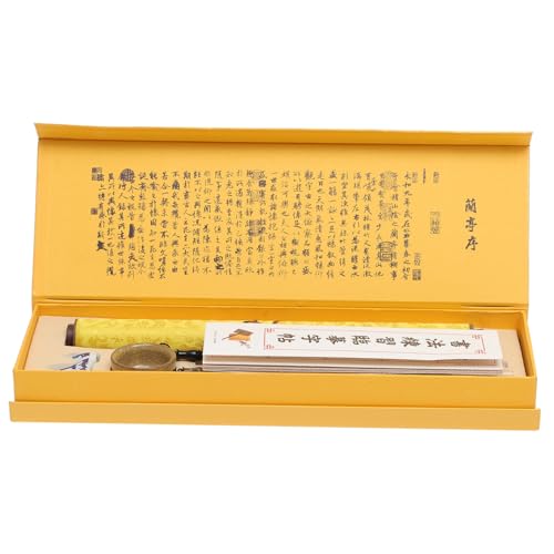 Sosoport 1 Schachtel Wasserziehendes Kalligrafie tuch für Einsteiger Wiederverwendbare Übungsmatte mit Klarer Textur und Guter Saugfähigkeit Leichtes Schreib Malpapier für Chinesische Sosoport 1 Schachtel Wasserziehendes Kalligrafie tuch für Einsteiger Wiederverwendbare Übungsmatte mit Klarer Textur und Guter Saugfähigkeit Leichtes Schreib Malpapier für Chinesische von Sosoport