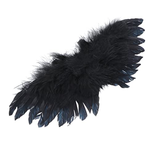 Sosoport 1 Stück Flügel Federn federkleid Puppen Dekoration Cosplay Kostümzubehör Schauspielzubehör DIY Dekoration Attraktiv Kleidung DIY-Verzierung Party-Layout-Requisite DIY Schmuck Black Sosoport 1 Stück Flügel Federn federkleid Puppen Dekoration Cosplay Kostümzubehör Schauspielzubehör DIY Dekoration Attraktiv Kleidung DIY-Verzierung Party-Layout-Requisite DIY Schmuck Black von Sosoport