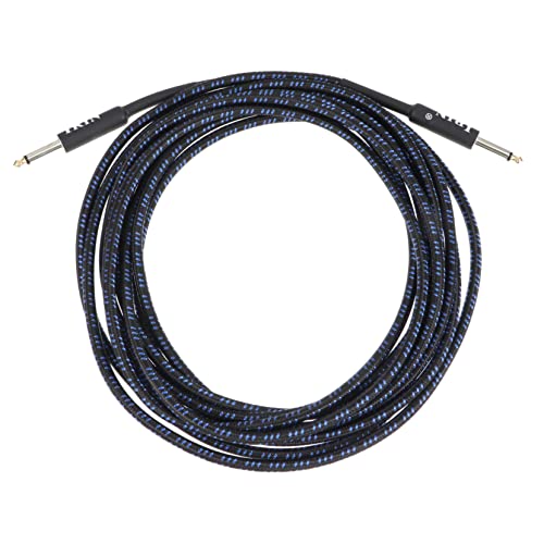 Sosoport 1 Stück Gitarrenkabel Akkord E-gitarren-verstärkerkabel Zu Audio- Rechts Kabel Für Elektrische Gitarre Instrumentenkabel Gitarre Anschlusskabel Audiokabel Blue Plastik von Sosoport