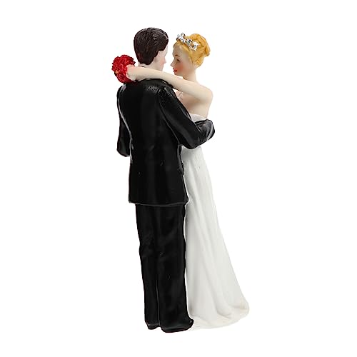 Sosoport 1 Stück Hochzeitsfeier Cake Topper aus Harz Handbemalt Dekorative Torte für Hochzeiten Lebendige Dekoration für Feierlichkeiten Mehrzweck Tortenaufleger für Hochzeitsanlässe Sosoport 1 Stück Hochzeitsfeier Cake Topper aus Harz Handbemalt Dekorative Torte für Hochzeiten Lebendige Dekoration für Feierlichkeiten Mehrzweck Tortenaufleger für Hochzeitsanlässe von Sosoport