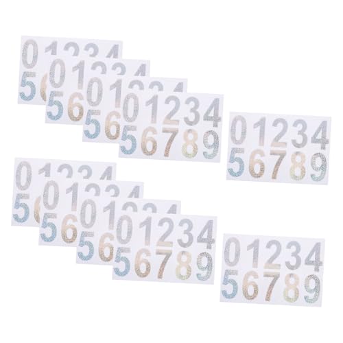 Sosoport 10 Sets Garagennummernschild Aufkleber Zahlen Außennummernaufkleber Mülltonnennummernaufkleber Briefkastennummern Briefkastennummernaufkleber Wasserdichte Selbstklebende Sosoport 10 Sets Garagennummernschild Aufkleber Zahlen Außennummernaufkleber Mülltonnennummernaufkleber Briefkastennummern Briefkastennummernaufkleber Wasserdichte Selbstklebende von Sosoport