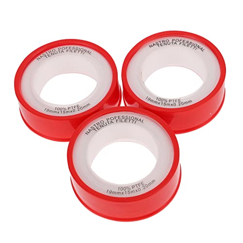 Sosoport 10 Stück Ptfe Dichtungsbänder für Klempnerarbeiten Flexibles Klebeband Säure und Alkalibeständig für Wasserfeste Abdichtungen Luftdichte Verbindung Sosoport 10 Stück Ptfe Dichtungsbänder für Klempnerarbeiten Flexibles Klebeband Säure und Alkalibeständig für Wasserfeste Abdichtungen Luftdichte Verbindung von Sosoport