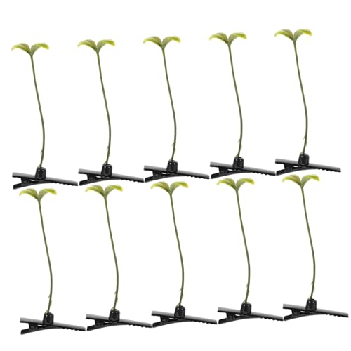 Sosoport 10 Stück Teiliges Bohnensprossen Haarklammern Niedliche Pflanzen Haarspangen Stabile Haarklammern für Frauen Lustige Gras Haarclips für Cosplay Bühnenauftritte und Festliche Sosoport 10 Stück Teiliges Bohnensprossen Haarklammern Niedliche Pflanzen Haarspangen Stabile Haarklammern für Frauen Lustige Gras Haarclips für Cosplay Bühnenauftritte und Festliche von Sosoport