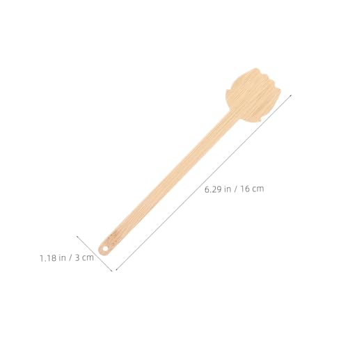 Sosoport 10 Stück Teiliges Fächergriffe für Diy Basteln Handgefertigte Runde Fächerstiele aus Robustem für Hochzeiten Partys und Kreative Dekorationen von Sosoport