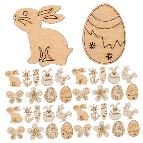 Sosoport 100 Stück Ostern Holzspäne Ausgeschnitten Unvollendet Handwerk Malerei Dekoration Schild Ornament Unbemalt Party Kind Ostereier Zum Bemalen Frühlingsdeko Sosoport 100 Stück Ostern Holzspäne Ausgeschnitten Unvollendet Handwerk Malerei Dekoration Schild Ornament Unbemalt Party Kind Ostereier Zum Bemalen Frühlingsdeko von Sosoport
