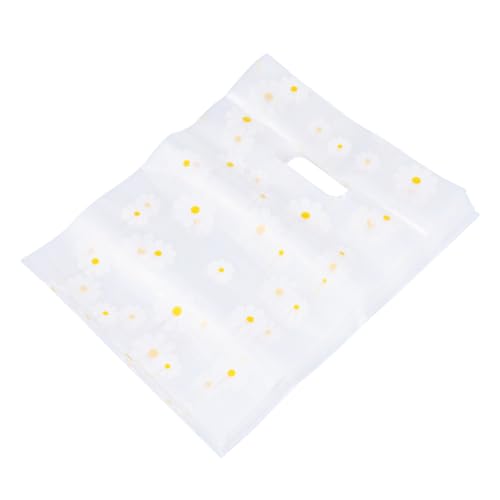 Sosoport 100 Stück Plastiktüten mit Blumenmuster Transparente Mittelgroße Tragetaschen mit Henkel Praktische Geschenktüten für Schmuck Lebensmittel und Alltag Komfortabel zu Greifen Sosoport 100 Stück Plastiktüten mit Blumenmuster Transparente Mittelgroße Tragetaschen mit Henkel Praktische Geschenktüten für Schmuck Lebensmittel und Alltag Komfortabel zu Greifen von Sosoport