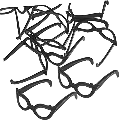 Sosoport 100 Stück Puppenbrille für Mini hoch Mein Gläser puppenkleidung Puppen Kleidung Puppenparty basteln sie eine zum dekorieren Puppe Plastik Black Sosoport 100 Stück Puppenbrille für Mini hoch Mein Gläser puppenkleidung Puppen Kleidung Puppenparty basteln sie eine zum dekorieren Puppe Plastik Black von Sosoport