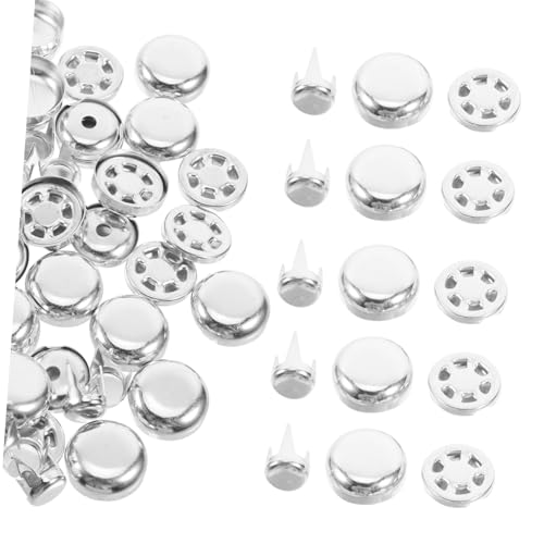 Sosoport 100 Stück Teiliges Metallknöpfe für Baseballmützen Ersatzknöpfe zum Nähen und Basteln Silberne Kappen für Hutreparaturen Schnell zu Installieren und Vielseitig Einsetzbar Sosoport 100 Stück Teiliges Metallknöpfe für Baseballmützen Ersatzknöpfe zum Nähen und Basteln Silberne Kappen für Hutreparaturen Schnell zu Installieren und Vielseitig Einsetzbar von Sosoport