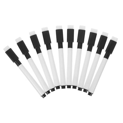 Sosoport 10Stücke Whiteboard Markierungsstifte Abwischbare Marker mit Feiner Spitze Wasserbasierte Verschiedenen Farben Magnetischem Halter für Büro und Schule Sosoport 10Stücke Whiteboard Markierungsstifte Abwischbare Marker mit Feiner Spitze Wasserbasierte Verschiedenen Farben Magnetischem Halter für Büro und Schule von Sosoport